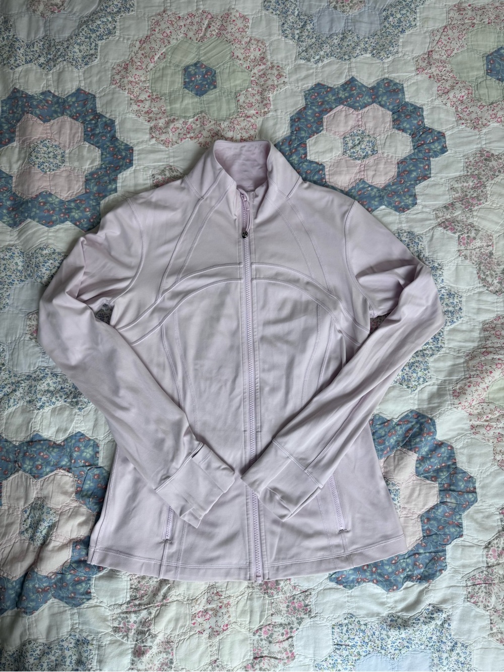 Pale pink lululemon jacket